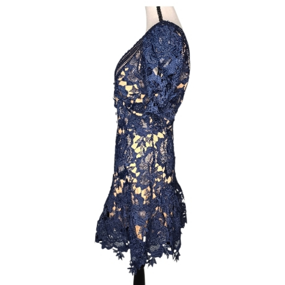 Addelyn Rae Lace Cocktail Dress - Picture 3 of 9